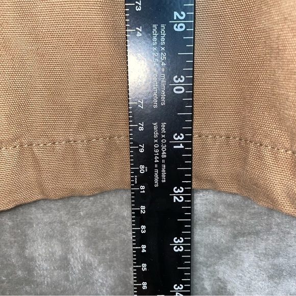 G.H. Bass & Co. Plaid Lined Button Up Shacket Coat 100% Cotton Jacket - Picture 7 of 8